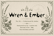 Dusk Fortwick Font, a Handwritten Font by Letterhanna Studio (Thumbnail 4 of 10)
