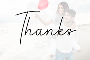 Happy Honeymoon | Script Font, a Handwritten Font by Scratchones (Thumbnail 8 of 8)