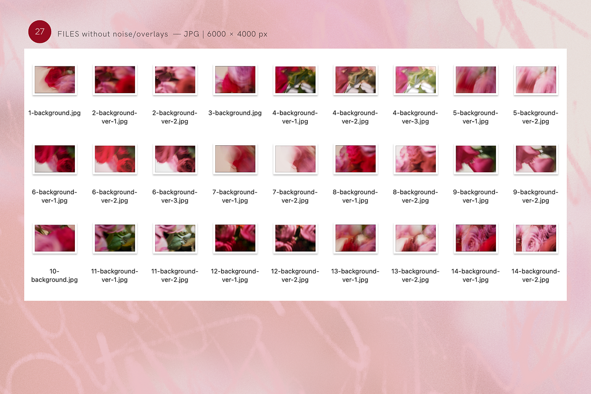Dreamy Romantic Floral Backgrounds, a Background Graphic by eclosque (Photo 26 of 27)