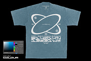 Heavy Distressed T-Shirt Mockup, a Shirt Mockup by Studio Innate (Thumbnail 8 of 8)