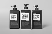 Pump Bottle Mockup, a Packaging Mockup by AndikaGraphic (Thumbnail 6 of 6)