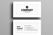 Business Card Layout, a Stationery Template by MightyDesign (Thumbnail 3 of 6)