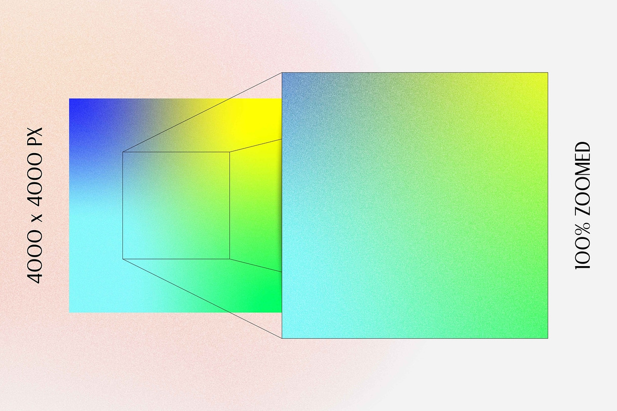 Grainy Gradient Shapes & Backgrounds, a Graphic by Unusual Vectors (Photo 7 of 7)