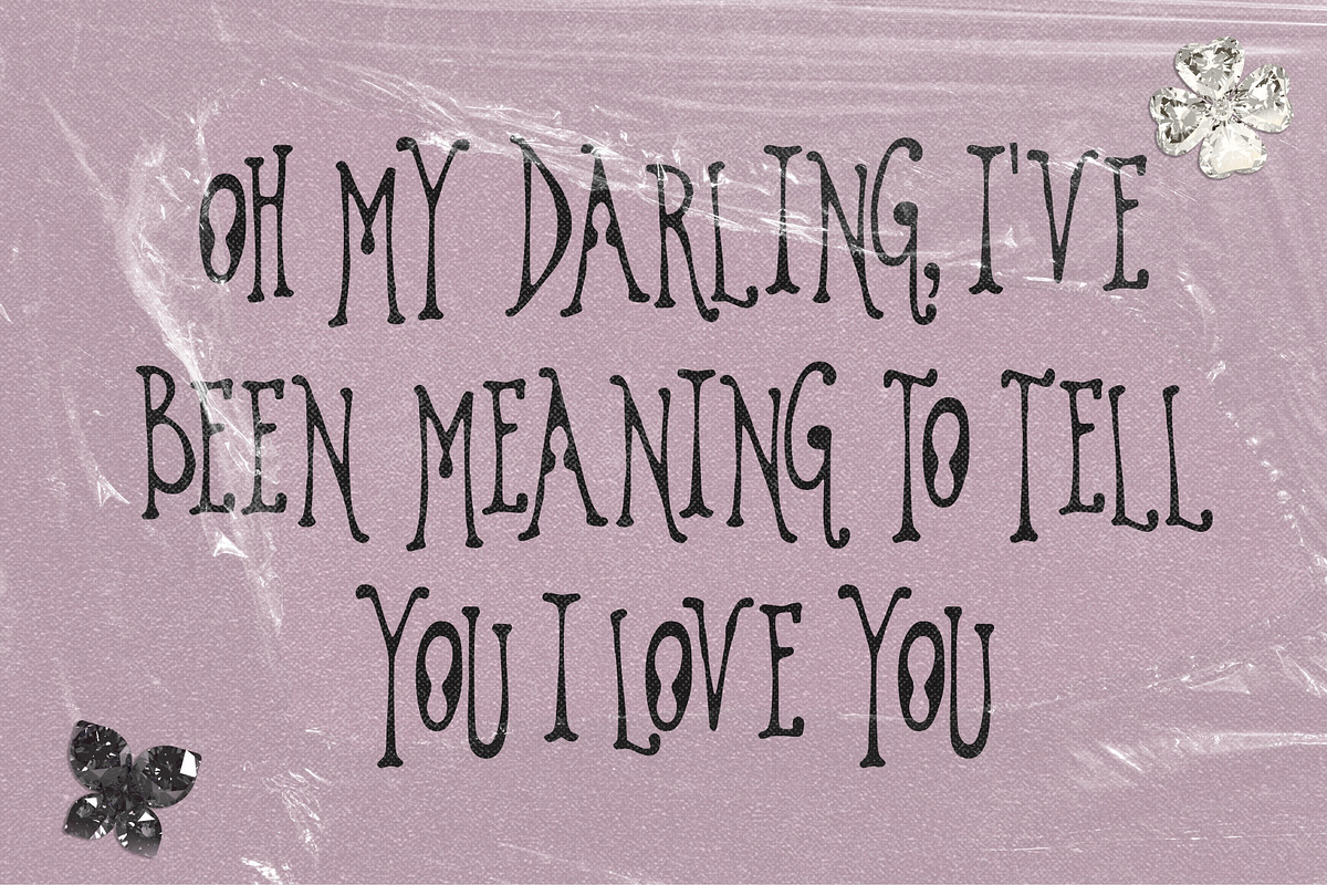 Open Sesame Retro Display Font, a Handwritten Font by The October Creative (Photo 6 of 8)