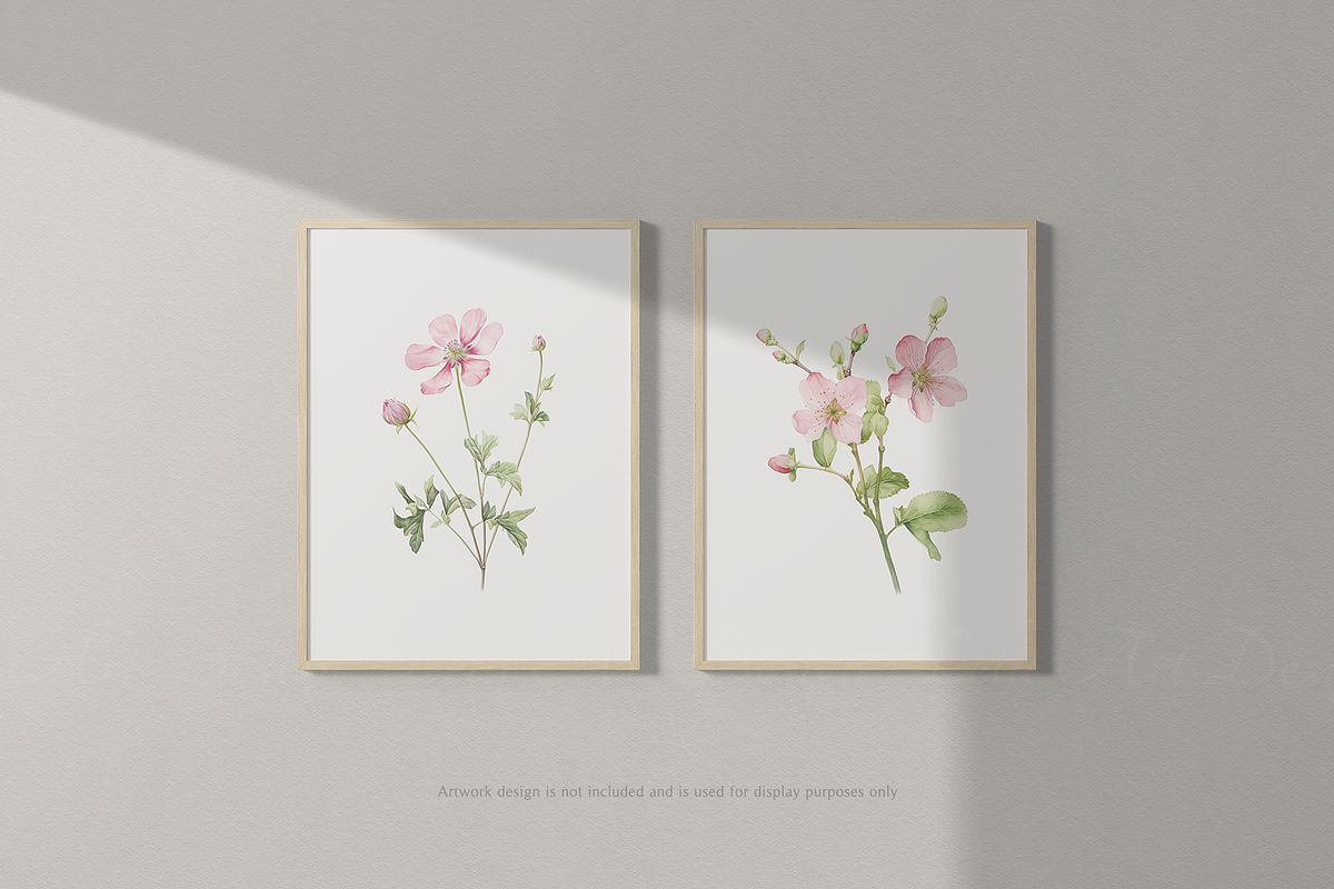 3x4 Portrait, 2 Frame Mockup, a Household Mockup by Lelu Art Design (Photo 2 of 11)