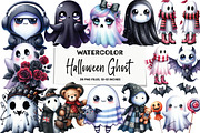 Kawaii Fall Halloween Clipart, an Illustration by DreamArtGraphic (Thumbnail 1 of 4)