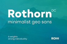 Rothorn DC Minimalist Geometric Sans