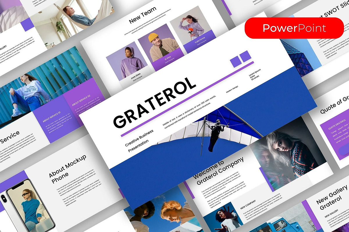 Graterol–Business PowerPoint, a Presentation Template by kreatifreya (Photo 1 of 5)