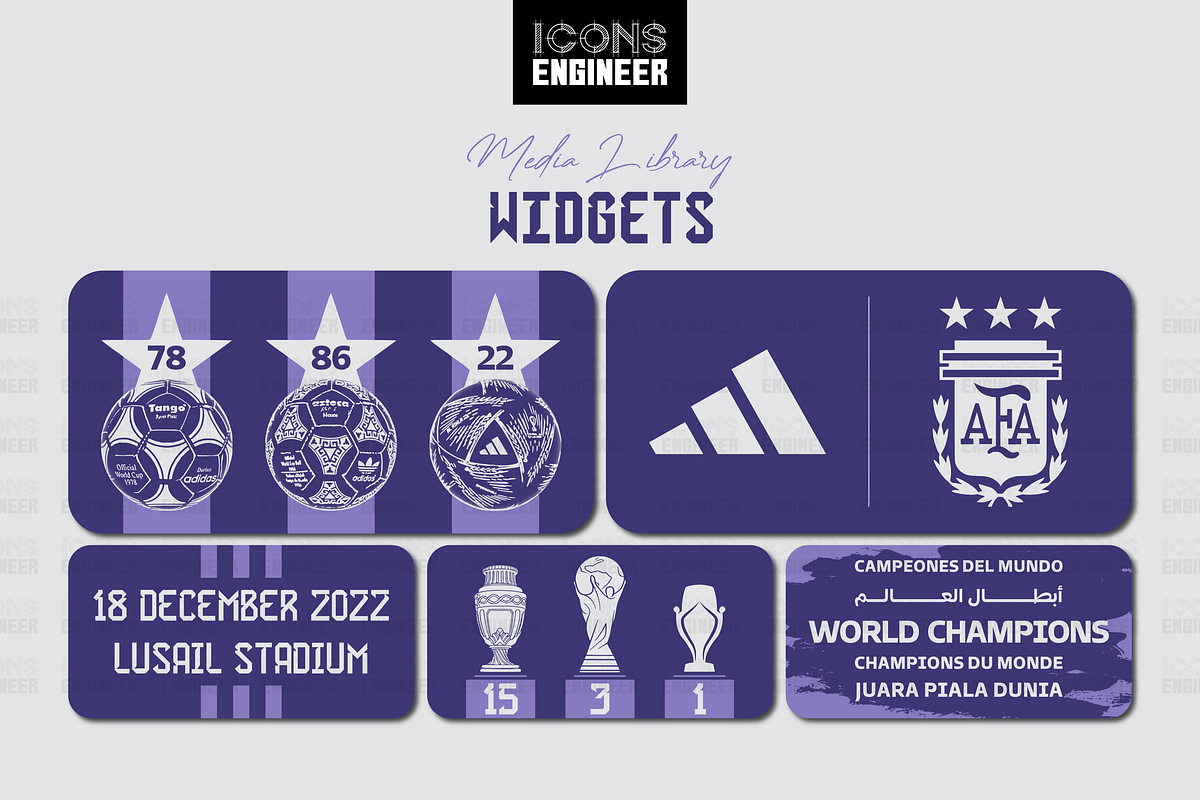 Argentina Theme Pack | Away Kit, an Icon by IconsEngineer (Photo 4 of 11)