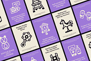 Baby Symbol Icon, a Solid Icon by Vectors Market (Thumbnail 3 of 7)