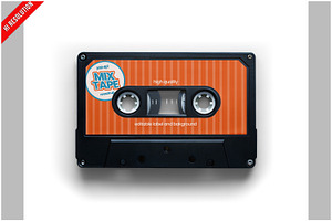 Mixtape Mockup, a Product Mockup by Bruno's Shop