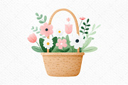 Watercolor Spring Nursery Clipart, an Illustration by Craft Nest (Thumbnail 9 of 11)