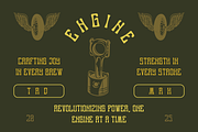 LITHOGRA - Retro Typeface, a Font by Rightwheels (Thumbnail 6 of 11)