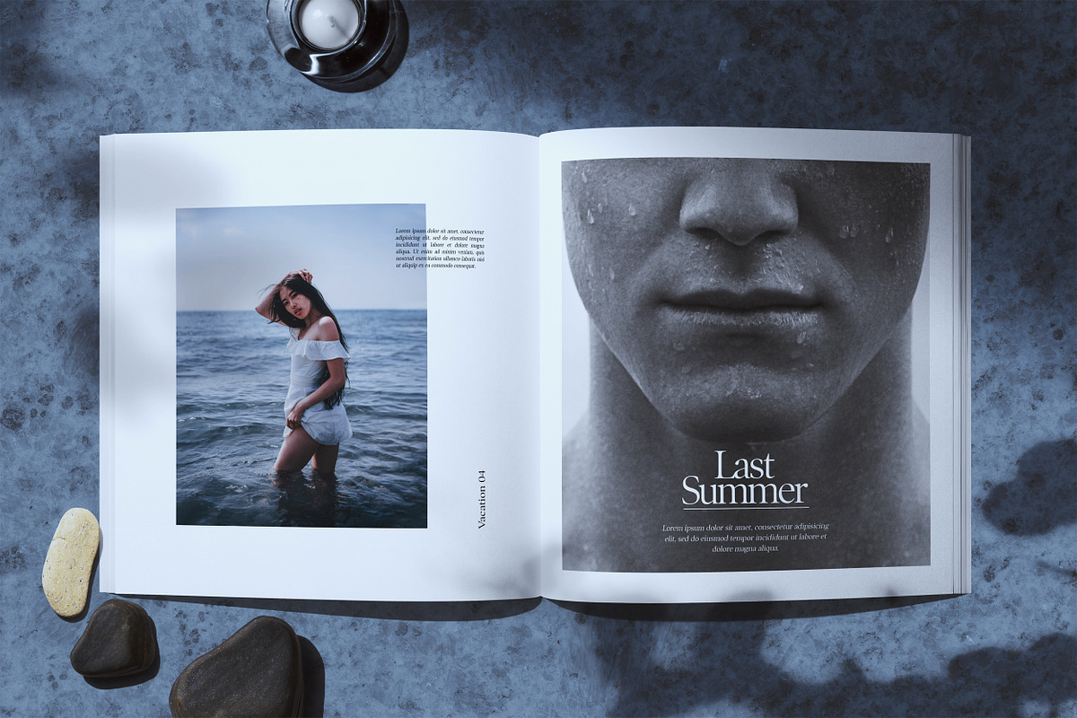1x1 Square Magazine Mockup Kit, a Books & Magazine Mockup by Mint Actions (Photo 7 of 9)
