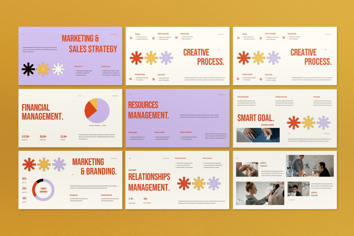 Purple Business Management Keynote, a Presentation Template by graphicook (Photo 5 of 10)