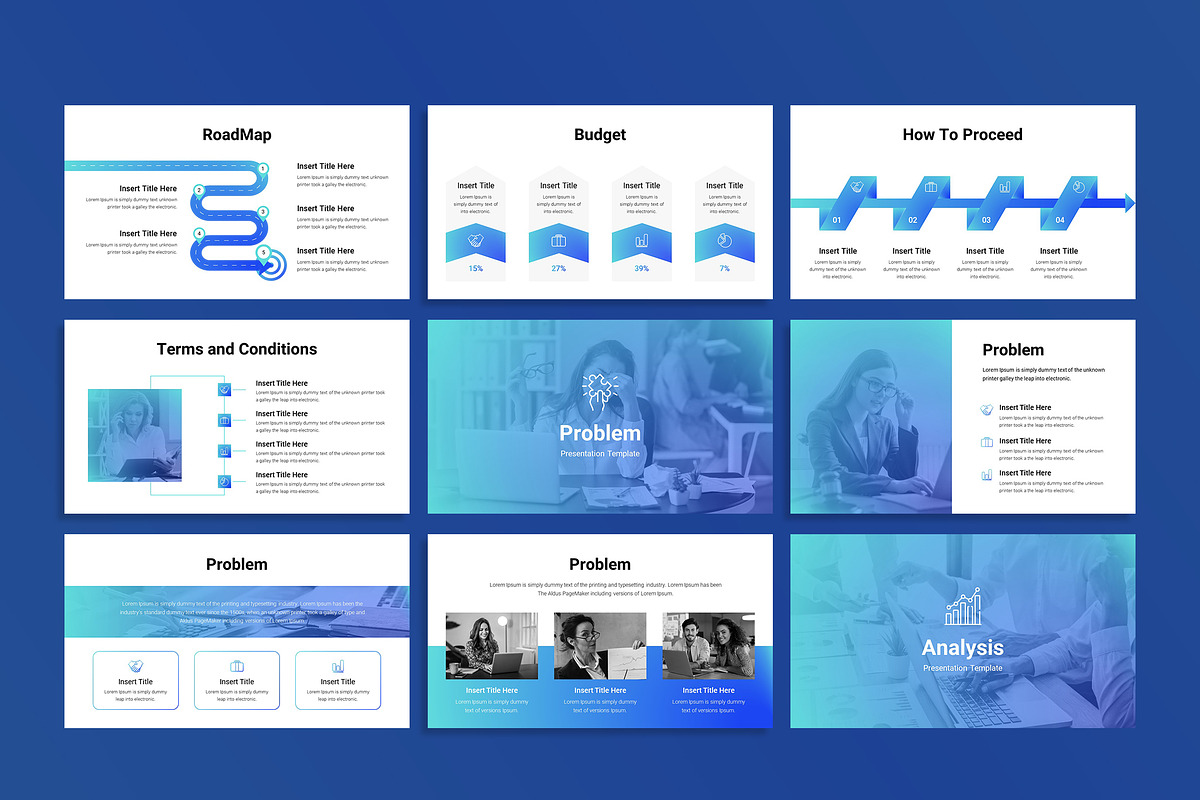 Business Plan PowerPoint Template, a Presentation Template by Spark_Creative (Photo 6 of 12)