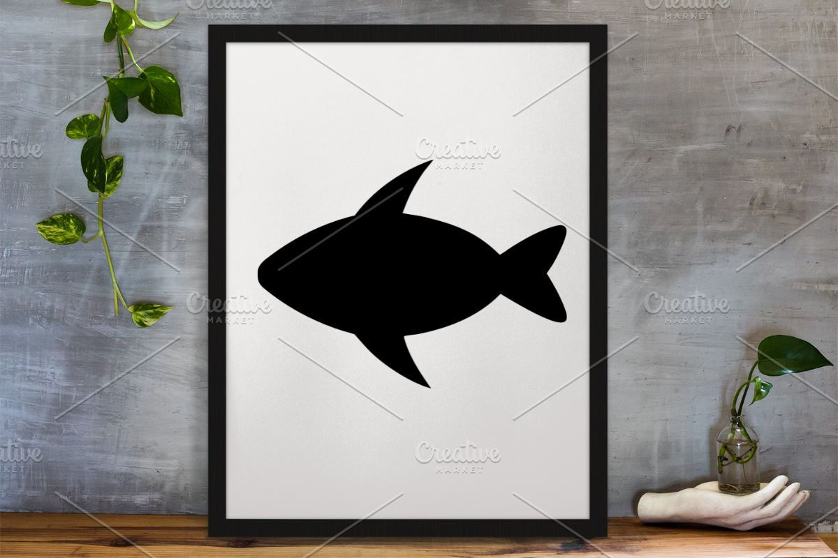 Fish Silhouette SVG, an Animal Illustration by newminddesign (Photo 3 of 3)