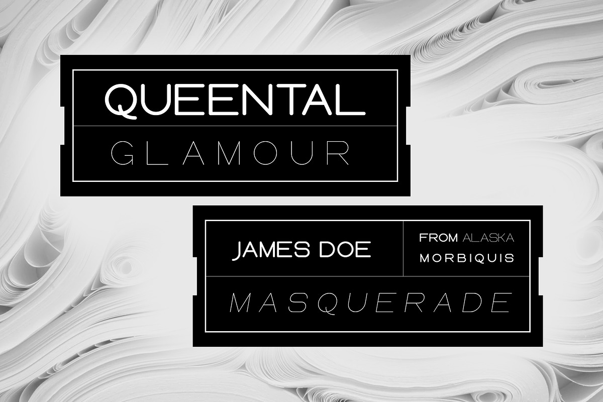 Queental - Elegant Sans Font Family preview 4