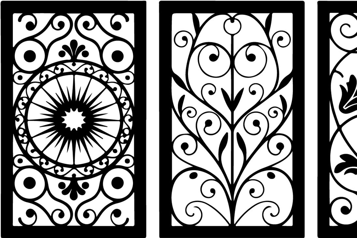 Laser Cut Frame Design, an Illustration by jahid234 (Photo 7 of 9)