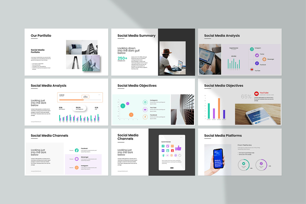 Digital Marketing Strategy, a Presentation Template by creathrivestudio (Photo 9 of 23)