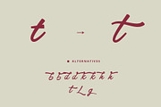 Lakeland brush font, a Script Font by Emyself Design (Thumbnail 6 of 10)
