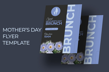 Mother's day brunch flyer
