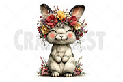 Summer Woodland Animals Clipart, an Illustration by Craft Nest (Thumbnail 10 of 12)