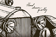 Vantage Cars illustrations, a Graphic by Fortuna Venit (Thumbnail 2 of 4)