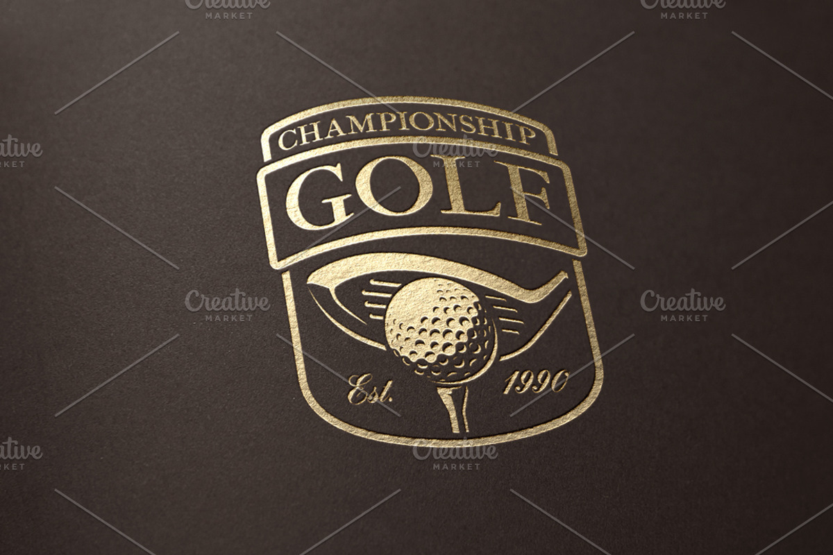 Golf Logo Templates, a Branding & Logo Template by Harry Kasyanov (Photo 5 of 7)