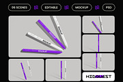 Pencil Tab Mockup, a Mockup by hiddemaru (Thumbnail 2 of 4)