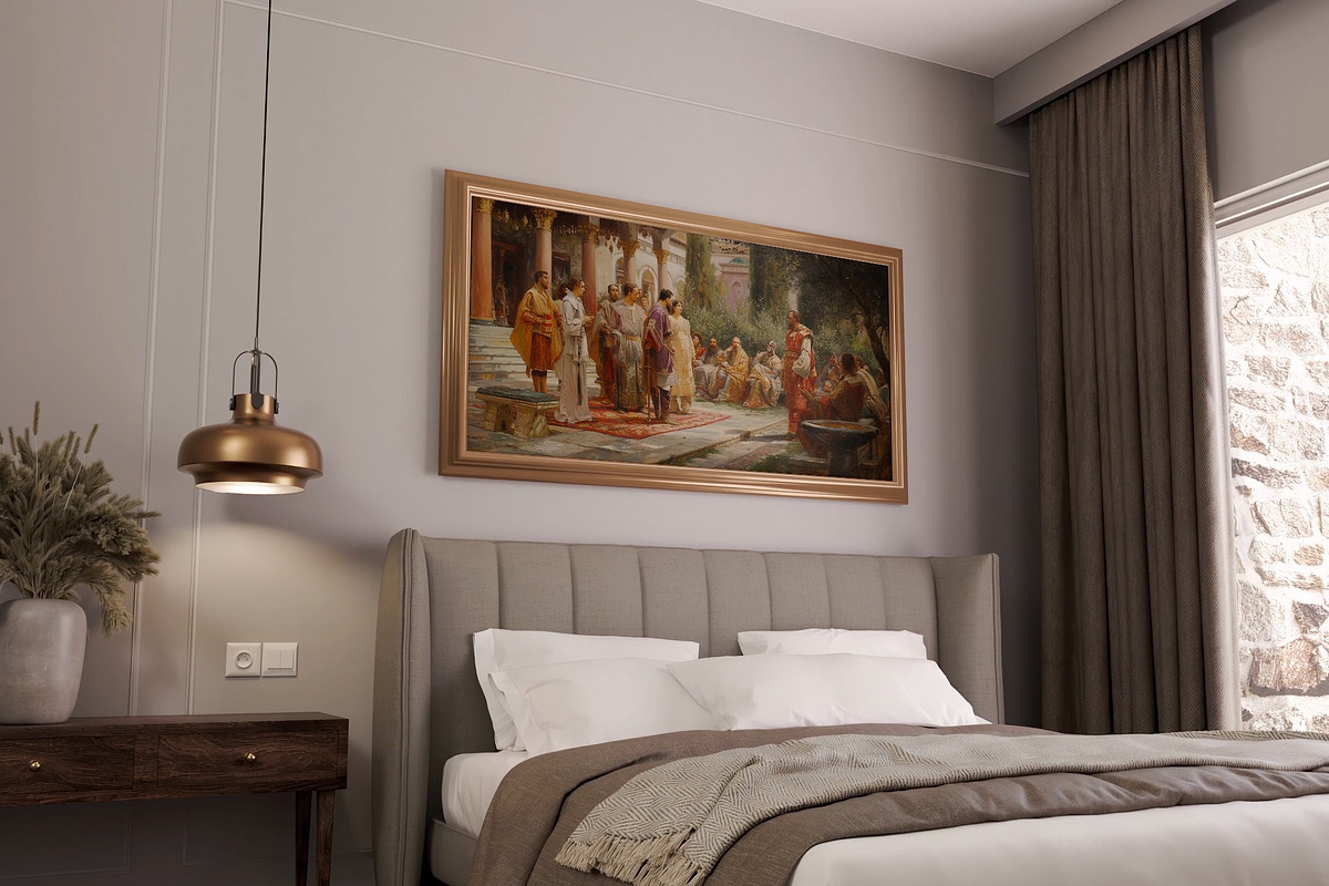 Frame Video Mockup Classic Room PSD, an Advertising Mockup by Drava Mockup (Photo 3 of 6)
