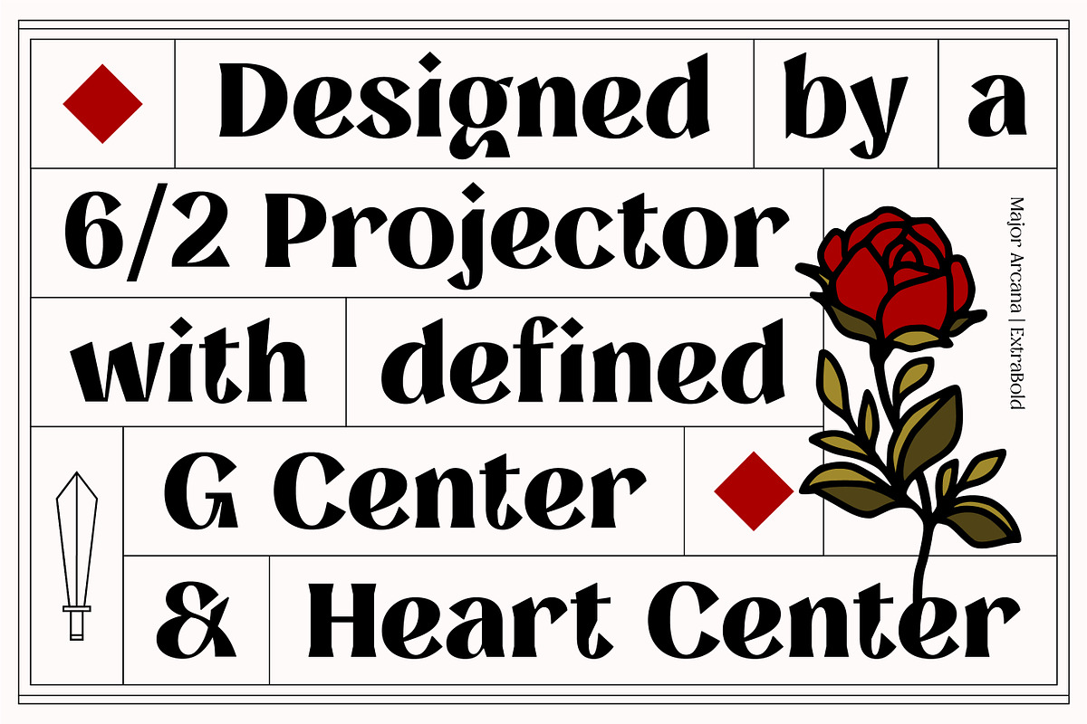 MAJOR ARCANA - Display Variable Type, a Serif Font by Artflorara (Photo 4 of 21)