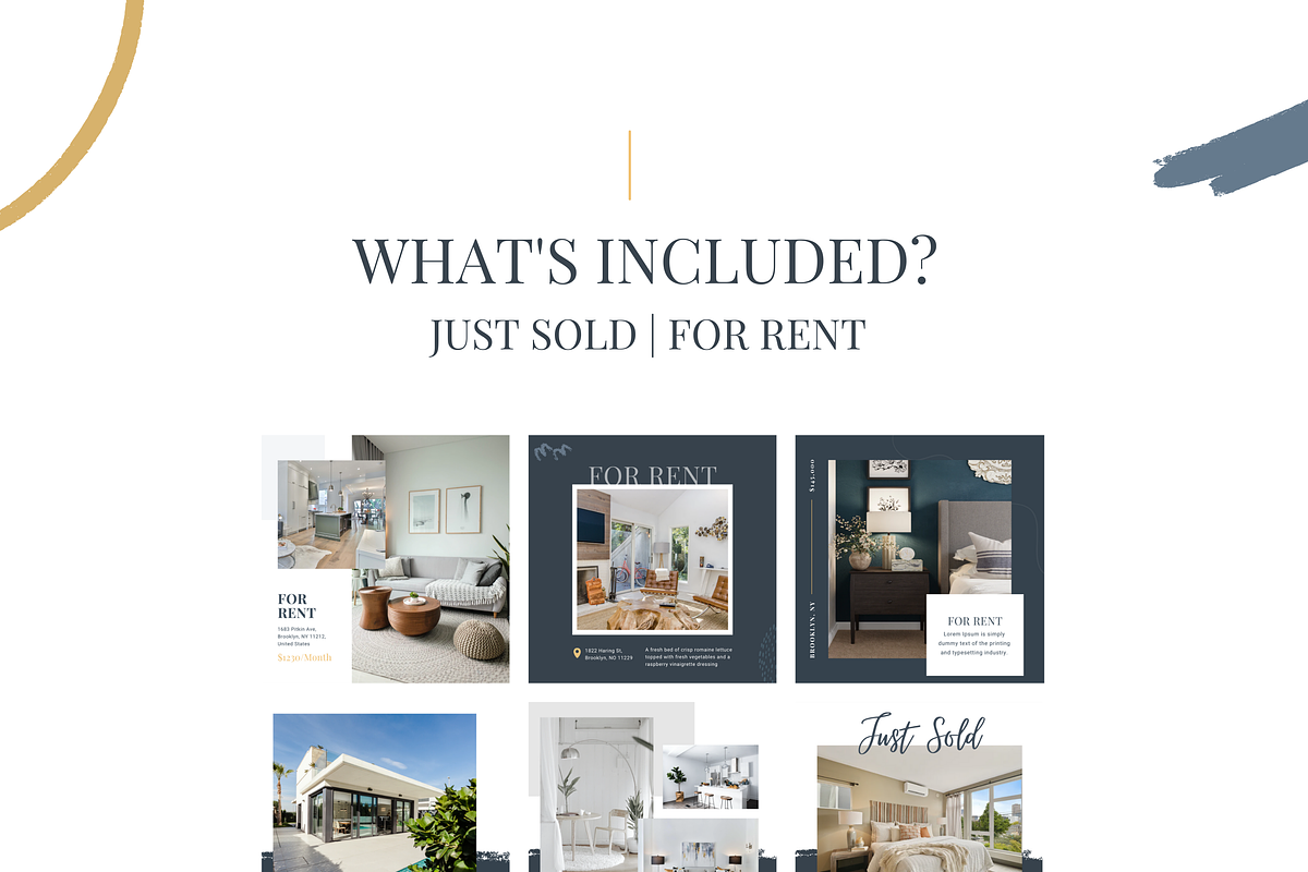 50 Canva Instagram Realtor Templates, a Social Media Template by Estatik Designs (Photo 4 of 11)