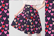 Valentine Sweet Hearts Pattern, a Pattern Graphic by Irina Ostapenko (Thumbnail 3 of 4)