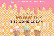 The Cone Cream PSD, a Websites & App Template by Alexander's Studio (Thumbnail 2 of 7)