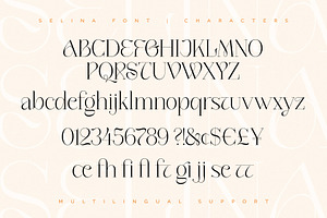 Selina - Modern Serif