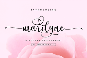 Marilyne -  Modern Calligraphy
