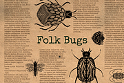 Bugs - set of PNG & EPS images, an Object Graphic by saturday.sketch (Thumbnail 1 of 6)
