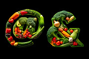 Vegetables Font, a Sans Serif Font by Handmadefont (Thumbnail 8 of 16)