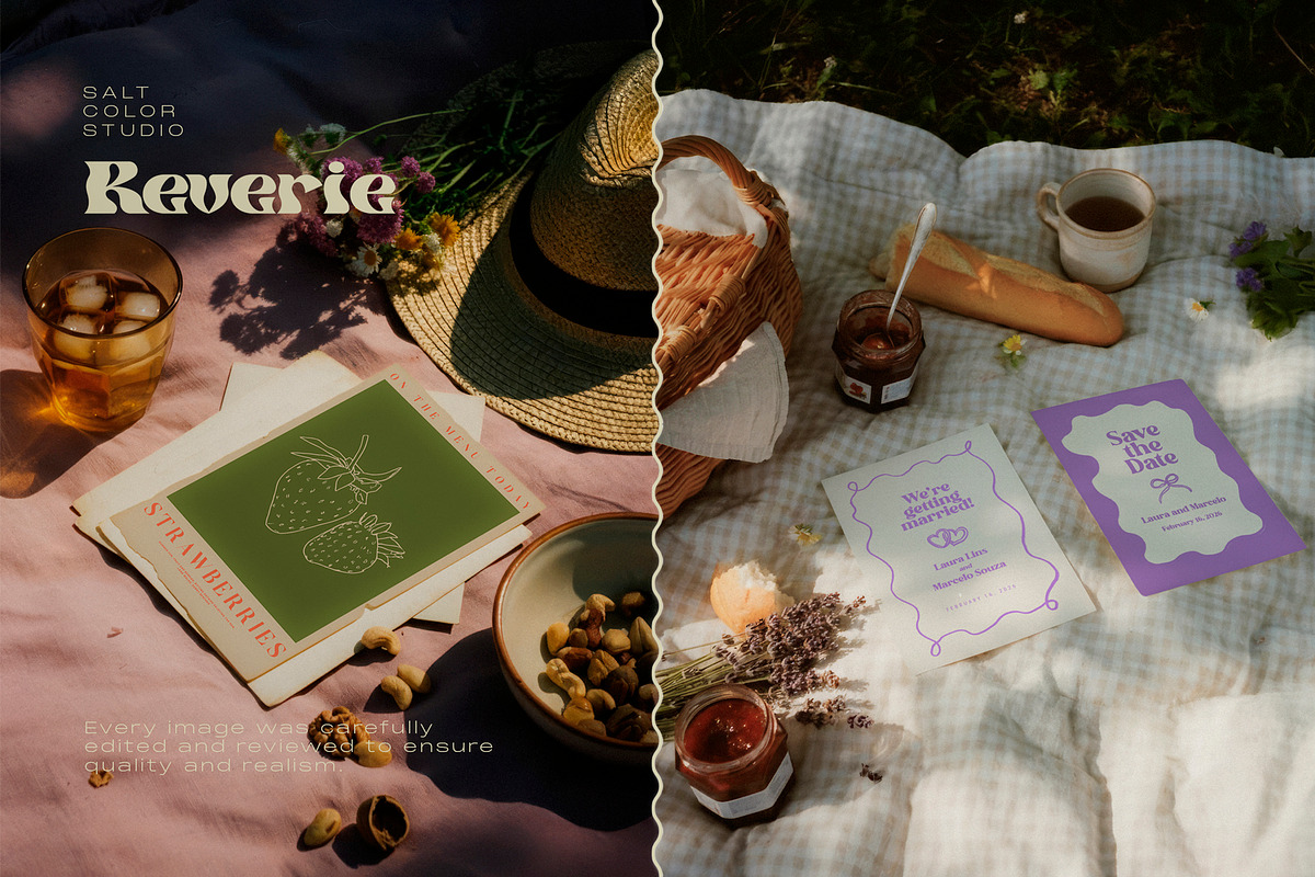 37 Invitation Card Mockups - Reverie, a Product Mockup by Salt Color Studio (Photo 8 of 18)