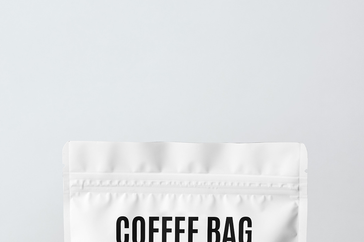 Small Coffee Bag Mockup, a Packaging Mockup by INDERNEILk