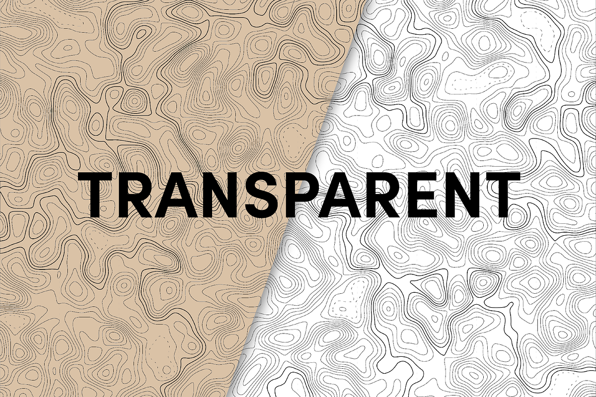 50 Vector Topographic Maps, a Texture Graphic by BenDesigner (Photo 5 of 5)