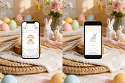 Easter iPhone Aesthetic Phone Mockup, a Product Mockup by TatiMockup (Thumbnail 3 of 3)