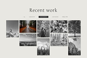 MyBio - PSD Website Template, a Templates & Theme by onetwoworks (Thumbnail 4 of 7)