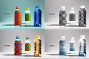 Mineral Water Bottle Mockup Set, a Packaging Mockup by Mirachma Project (Thumbnail 3 of 8)