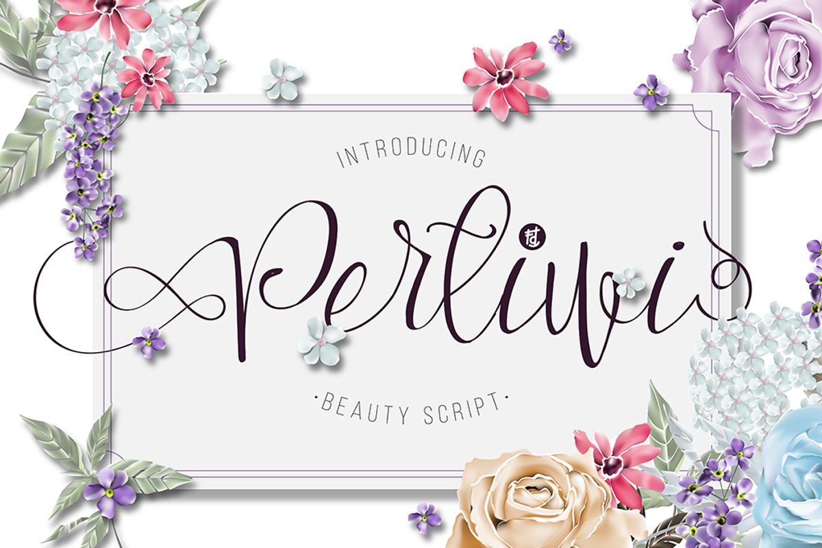 Pertiwi, a Script Font by Fontdation (Photo 1 of 4)