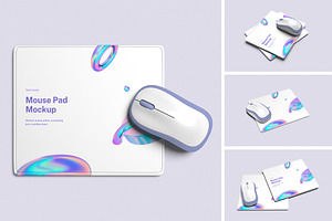 Mouse Pad Mockup, a Merchandise Mockup by Twins_studio926