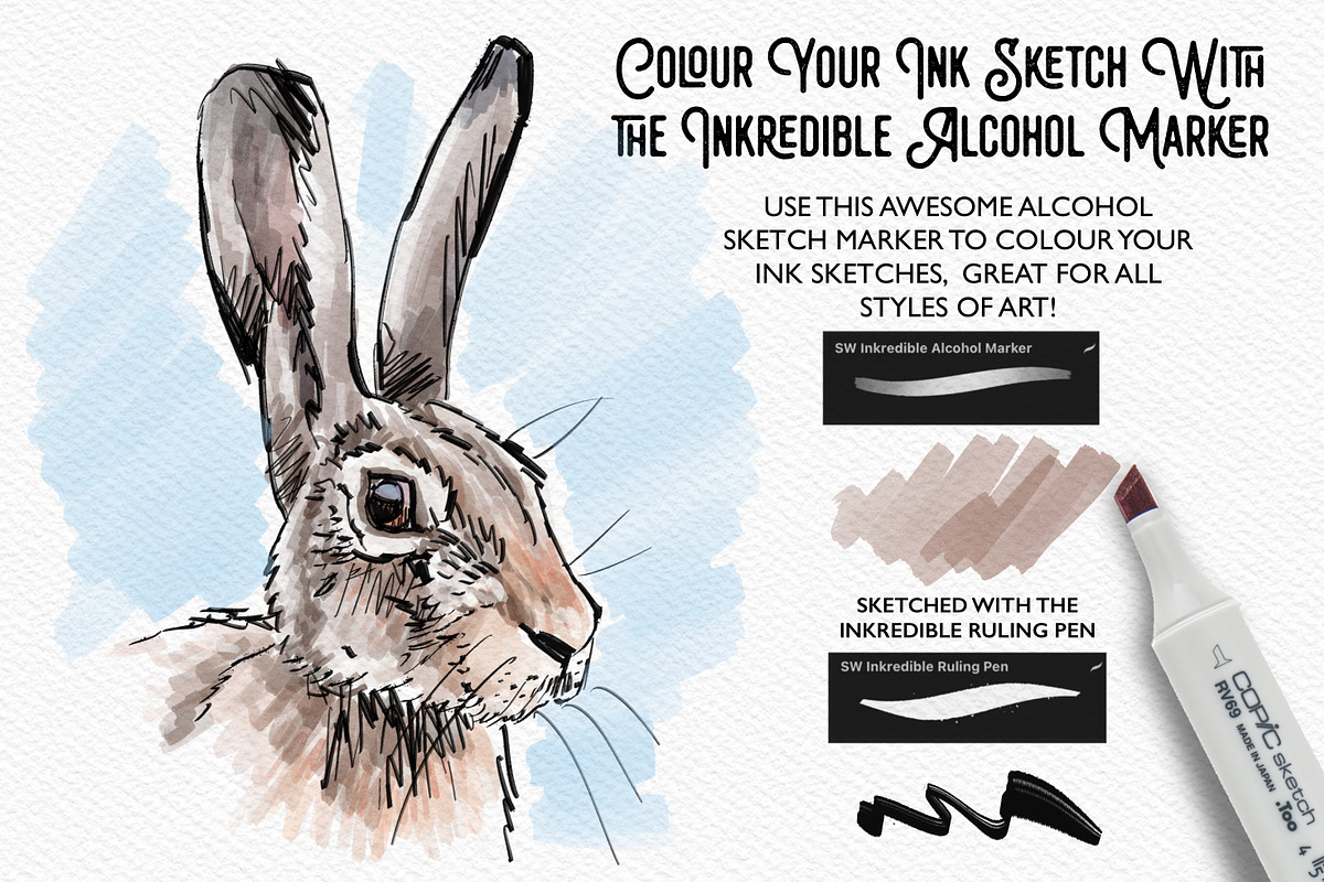 Inkredible Messy Ink & Wash Set
