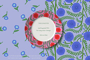 Boho Chic floral patterns, a Pattern Graphic by Annakniaz (Thumbnail 9 of 17)