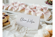 Dessert Table Food Label Mockup, a Mockup by MockupWizard (Thumbnail 3 of 3)
